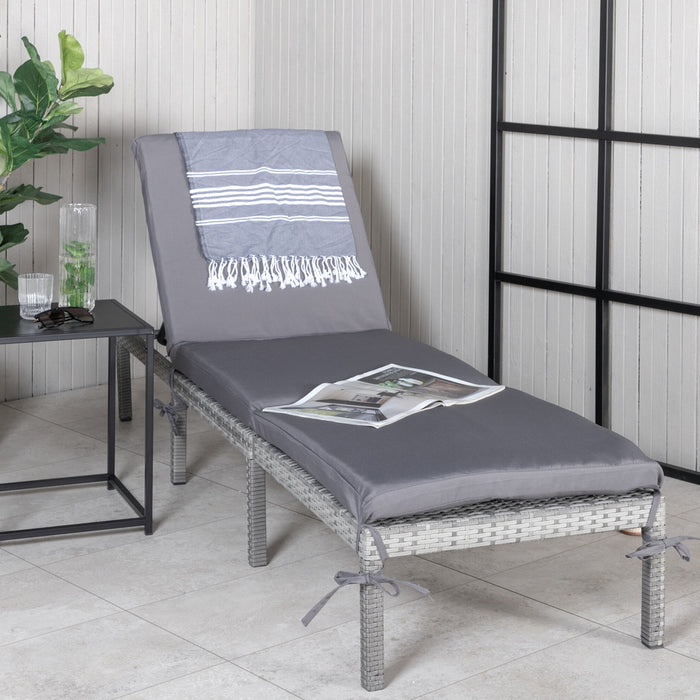 Fjôrd - Ligbed Grijs - Wicker - Bilbao