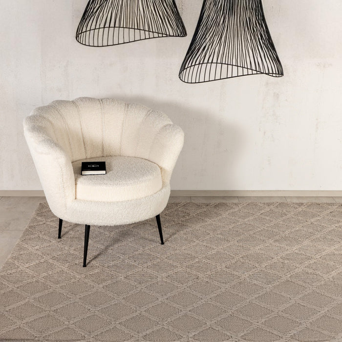 Fjôrd - Vloerkleed Beige - 230x160cm - Cloudy