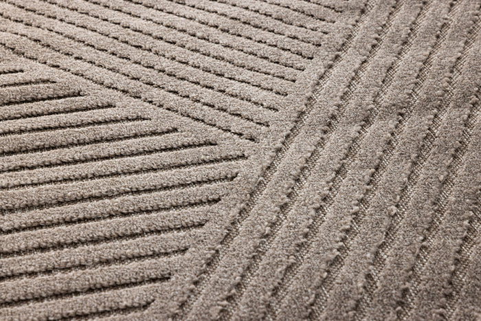 Fjôrd - Vloerkleed Bruin - 340x240cm - Aron