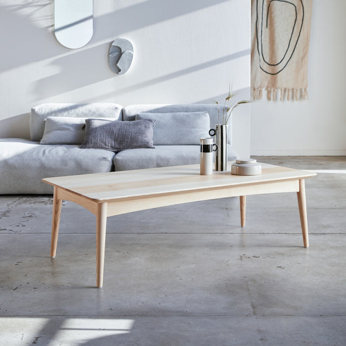 Tikamoon - Josef - Salontafel van massief Frans essenhout