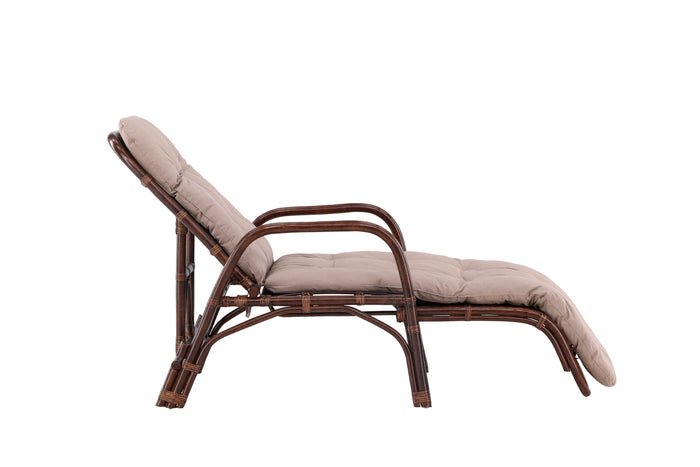 Fjôrd - Ligbed Donker Walnoot|Beige - Nella