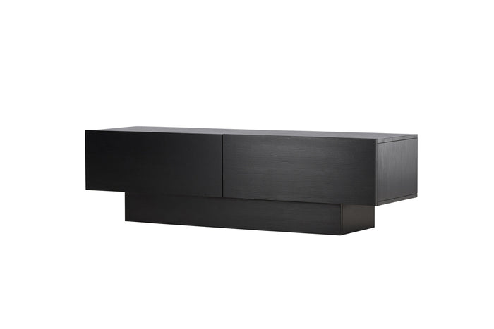 Fjôrd - Tv-meubel Zwart - 120cm - Cuenca