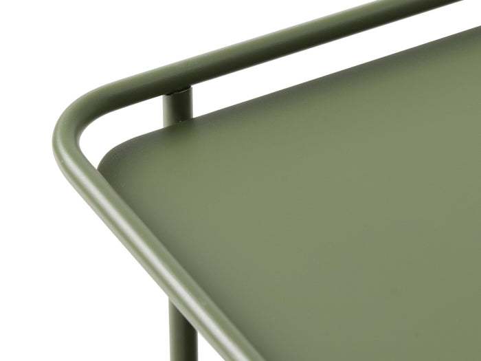 Giga Living - Salontafel Groen Metaal - 75x75x34,3cm - Yuba