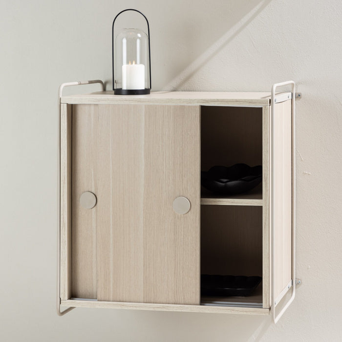 Fjôrd - Hangend Wandkastje Beige 61cm - Paris