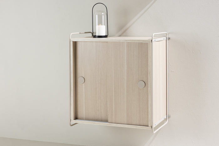 Fjôrd - Hangend Wandkastje Beige 61cm - Paris