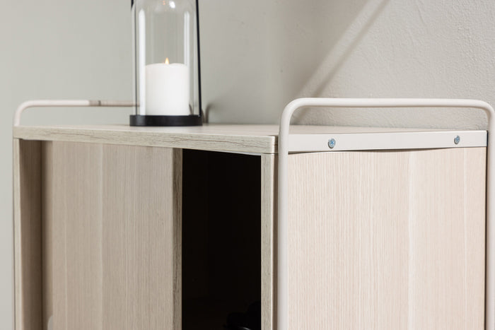 Fjôrd - Hangend Wandkastje Beige 61cm - Paris