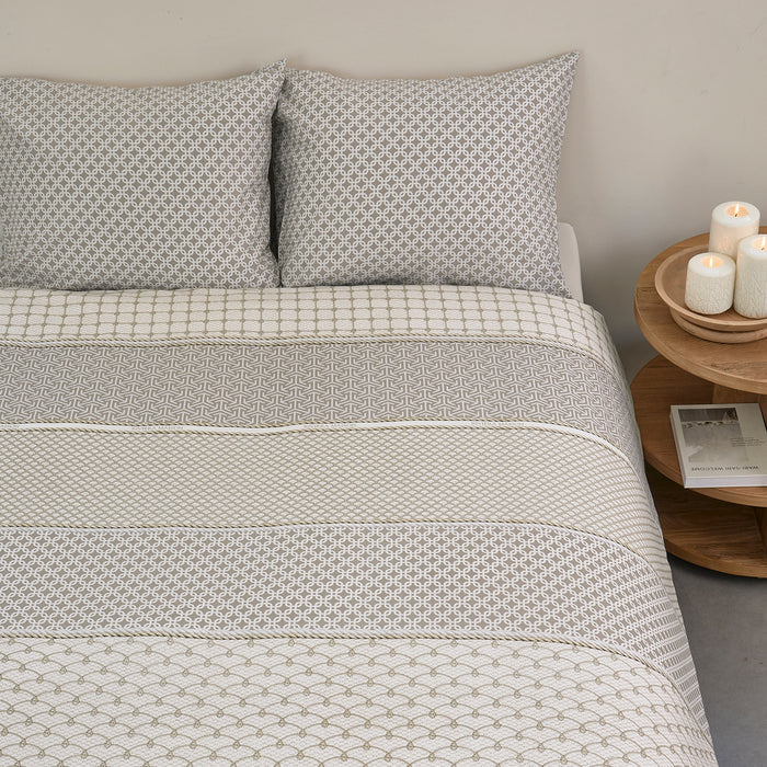 Riviera Maison - DE RM Ropes taupe 135x200 - Taupe