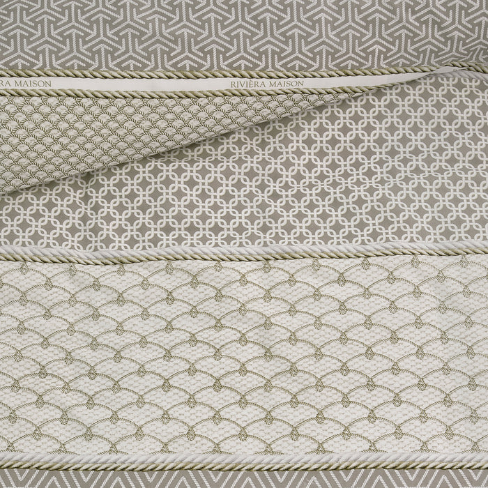 Riviera Maison - DE RM Ropes taupe 135x200 - Taupe