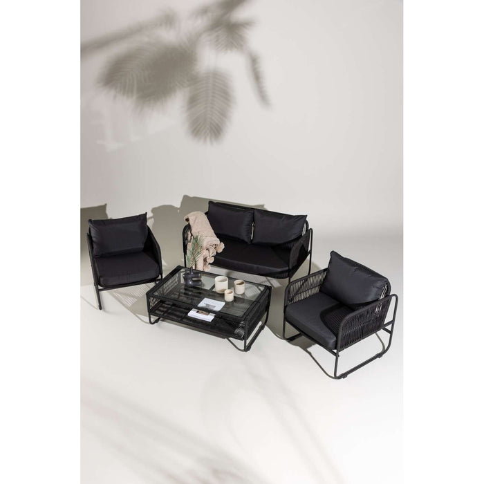 Venture Home Utah Bankstel - Zwart