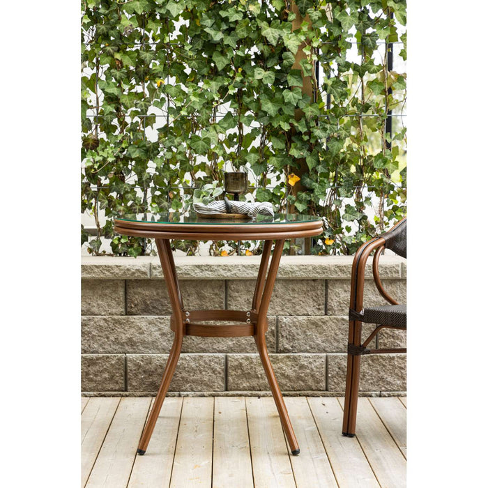 Venture Home Loures Cafétafel ⌀70 - Bruin