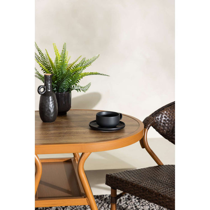 Venture Home Abrantes Cafésset - Bruin