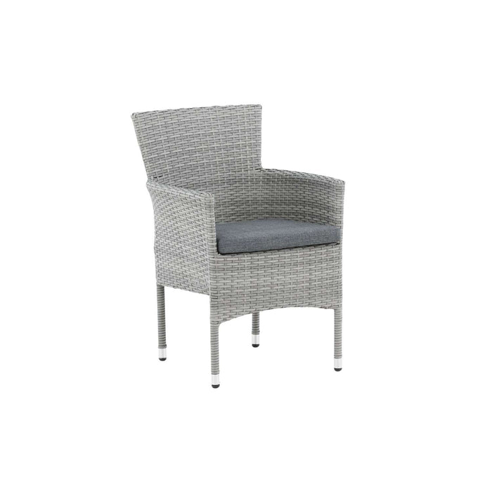 Venture Home Malina Eetkamerstoel 60 x 86 x 58 - Grijs - 2-pack