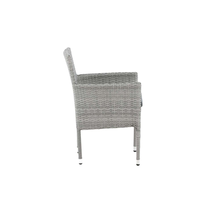 Venture Home Malina Eetkamerstoel 60 x 86 x 58 - Grijs - 2-pack