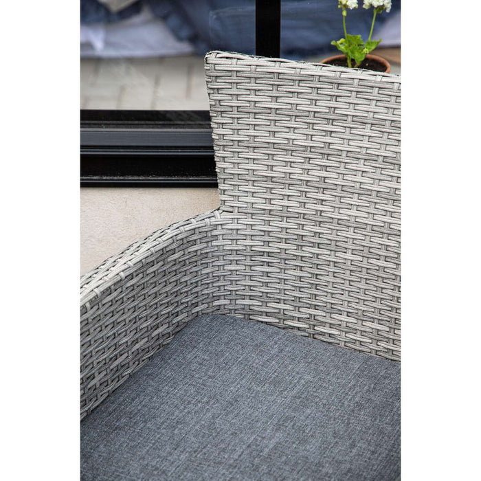 Venture Home Malina Eetkamerstoel 60 x 86 x 58 - Grijs - 2-pack