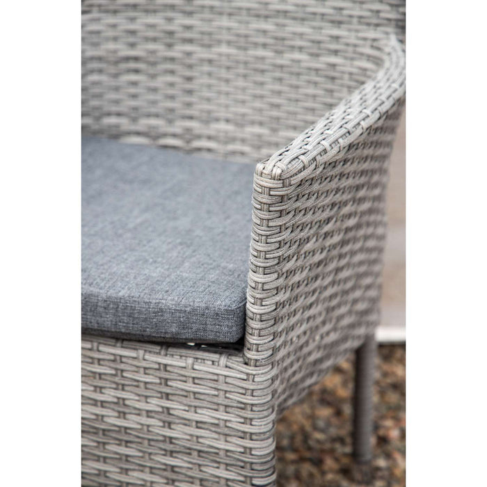 Venture Home Malina Eetkamerstoel 60 x 86 x 58 - Grijs - 2-pack