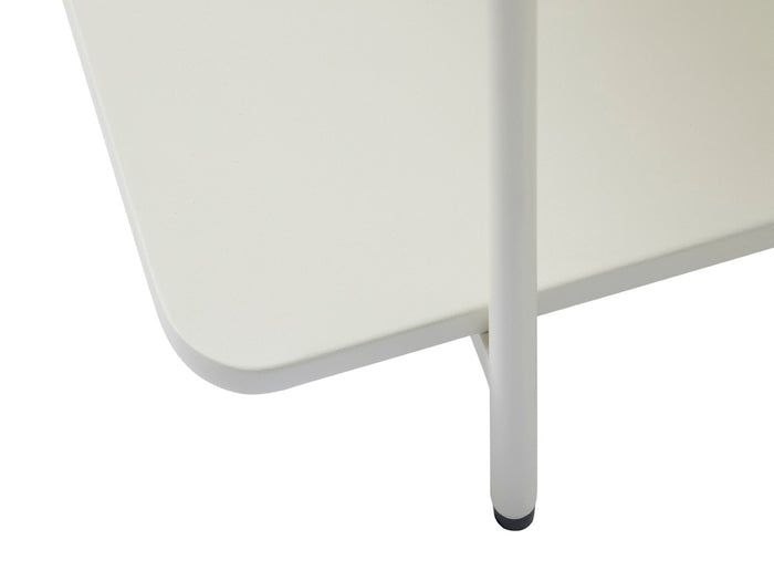 Giga Living - Salontafel Wit Metaal - 110x55x34,3cm - Yuba