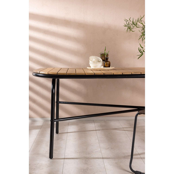 Venture Home Holmbeck Rechthoekige eettafel 75 x 200 x 90 - Natuur