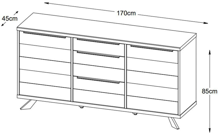 NADUVI Collection Ladekast Arras