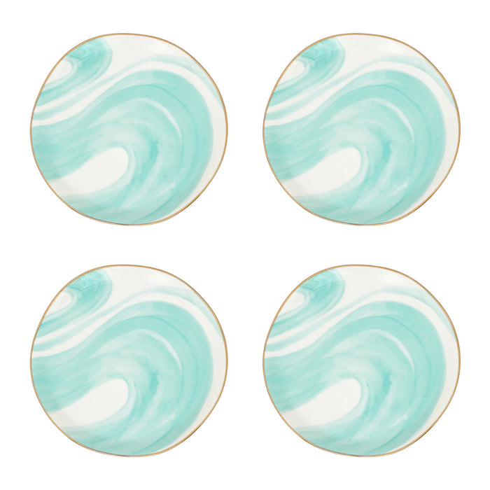 Urban Nature Culture Good Morning Gebaksbord - Emerald Green - 4 st.