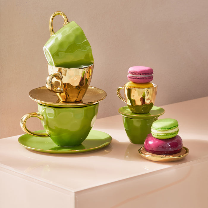 Urban Nature Culture Good Morning Gebaksbord - Ever Green Sprig - 4 st.