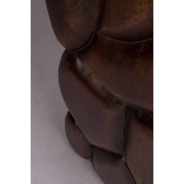 Dutchbone Brooklyn Krukje| Bijzettafel Hout - Bruin