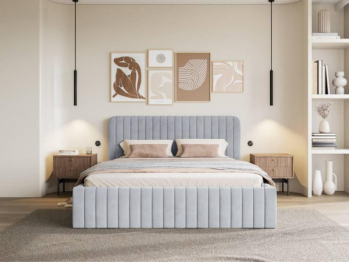 NADUVI Collection Bedframe Destro velvet met opbergruimte 180 x 200