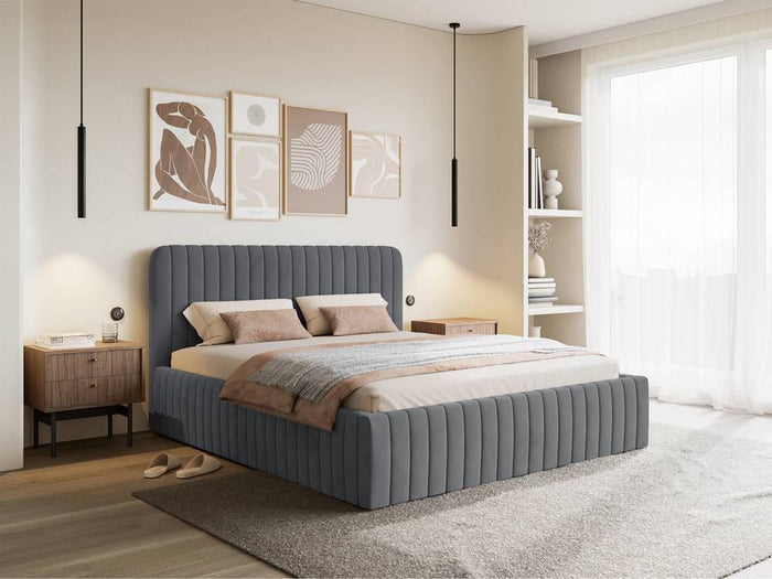 NADUVI Collection Bedframe Destro velvet met opbergruimte 160 x 200