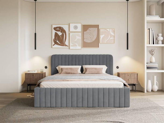 NADUVI Collection Bedframe Destro velvet met opbergruimte 160 x 200