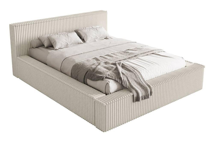 NADUVI Collection Bedframe Rafe ribstof 180 x 200 cm