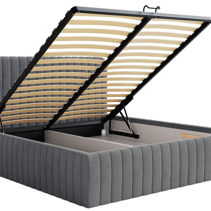 NADUVI Collection Bedframe Destro velvet met opbergruimte 180 x 200