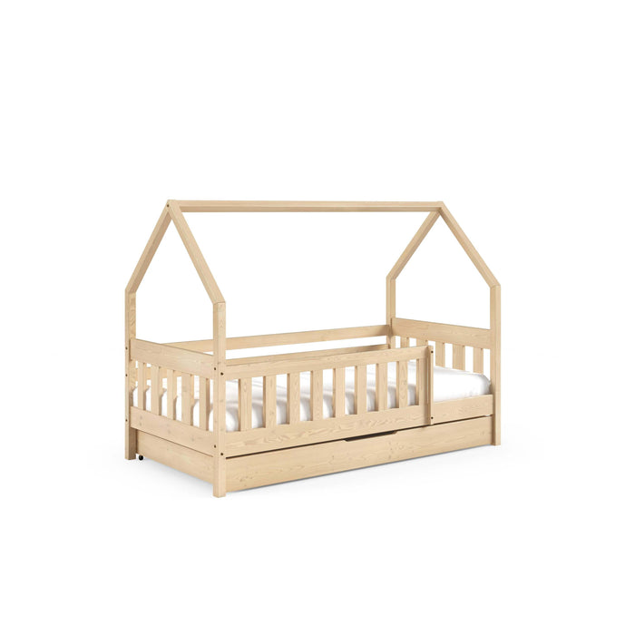 NADUVI Collection Kinderbed Lynn met lade en matras