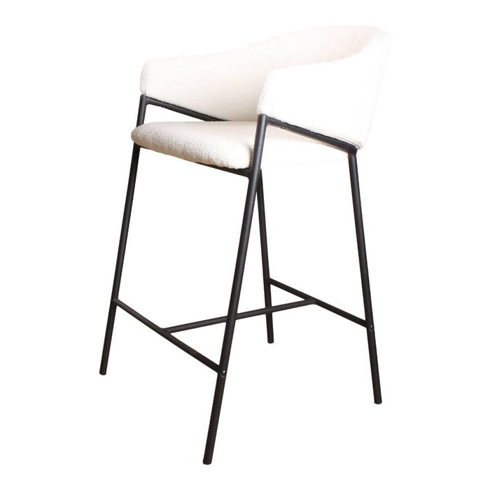 DS4U Elza barkruk boucle ivoor 65 cm