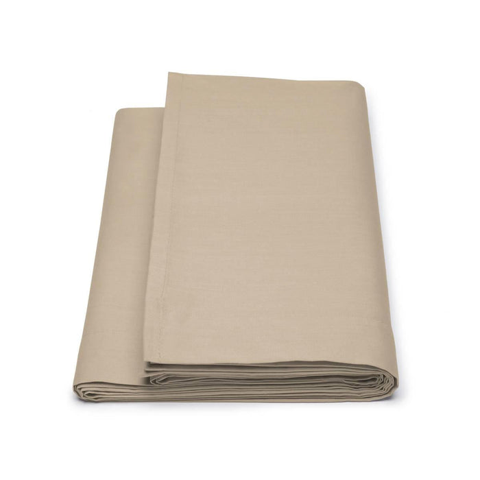 Damai Laken Biologisch Katoen Satijn - taupe