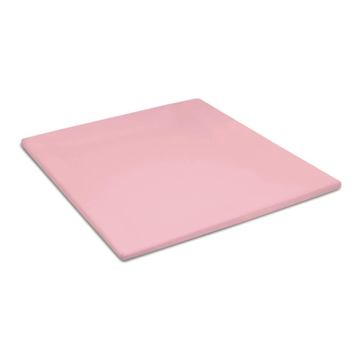 Cinderella topper hoeslaken (tot 15cm) - Katoen - 90x200cm - Roze