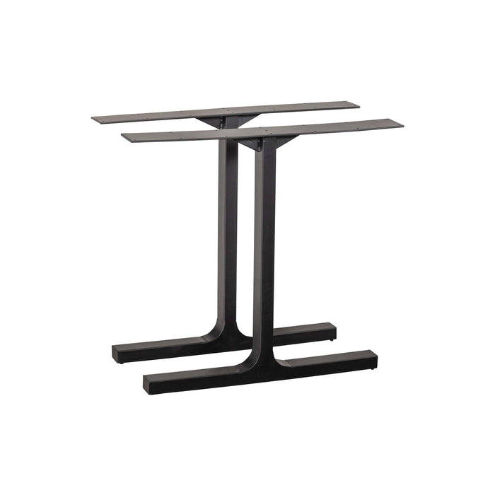 WOOOD Tablo T-poot - Metaal - Zwart - Set van 2