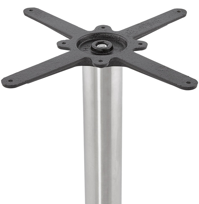 ALTEREGO DALLAS Ronde bureautafel - Wit