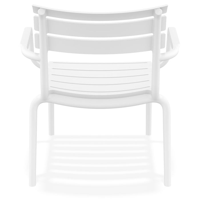 ALTEREGO AROMA Tuinstoel met armleuningen - Wit