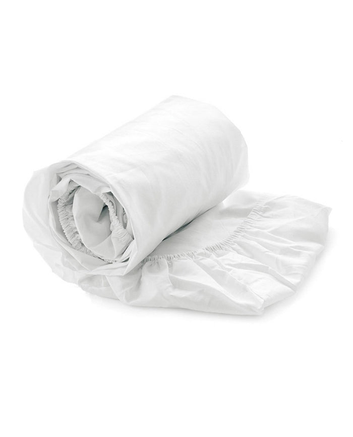 Heckett & Lane Elementi Splittopper Hoeslaken Katoen Satijn white