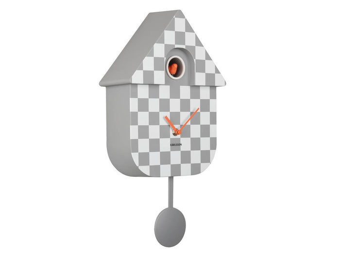 Karlsson - Wall Clock Modern Cuckoo Checker