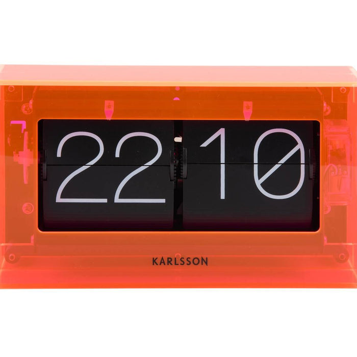 Karlsson - Table clock Boxed Flip