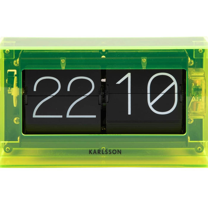Karlsson - Table clock Boxed Flip