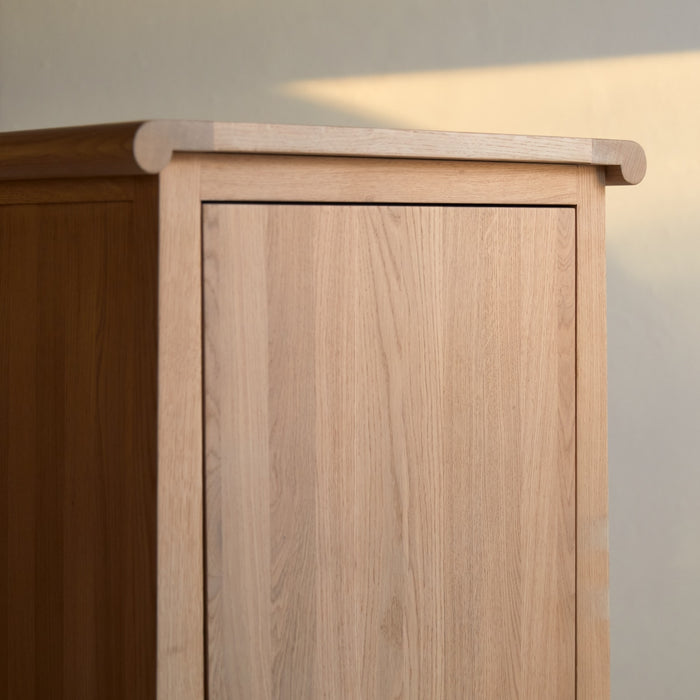 Tikamoon - Volute - Massief eiken hoge kolomkast