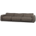 WOOOD Baggy 3-Zits Bank - Geweven Stof - Warmgrijs Melange -81x309x101