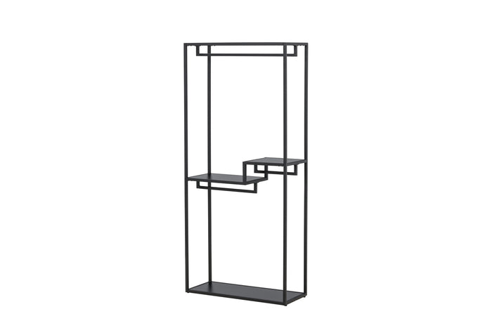 Fjôrd - Kapstok Zwart - Staal