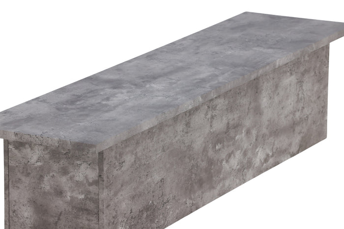 Fjôrd - Bankje Grijs met Off White Linnen - Kellogg