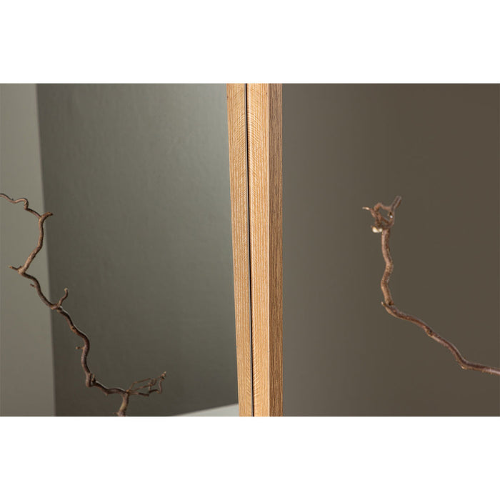 Hioshop Nashville spiegel vloer 125x196 cm natuur.