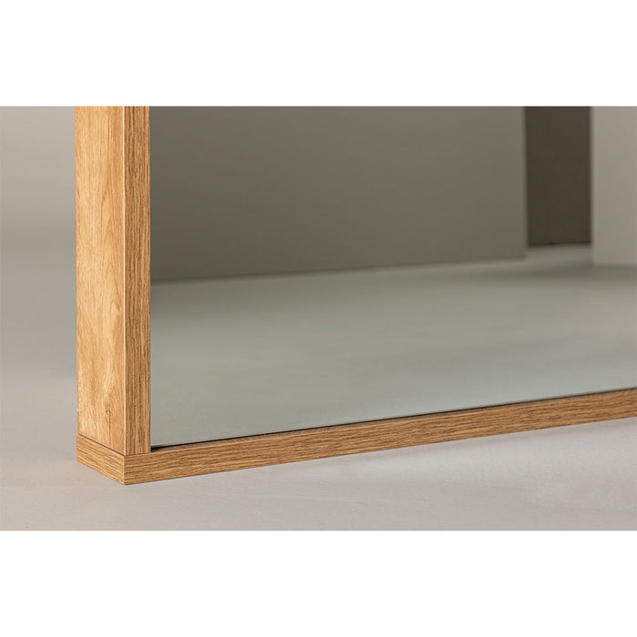 Hioshop Nashville spiegel vloer 125x196 cm natuur.