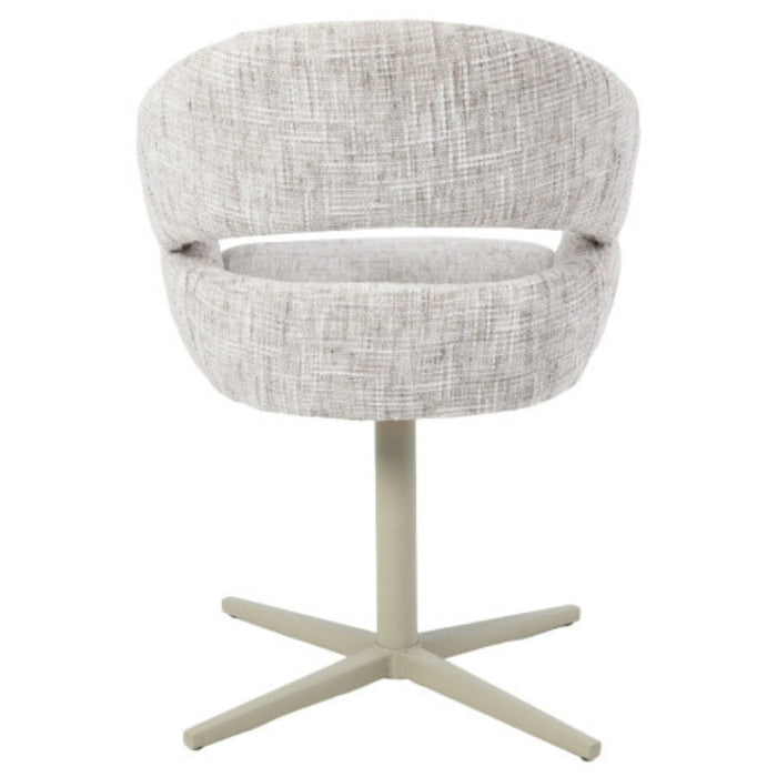 DÉJA Living - Eetkamerstoel Greige Draaibaar - Milou - Set van 2