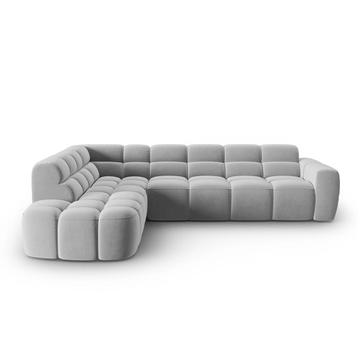 Micadoni Lisa Hoekbank Links - Velvet - Lichtbeige