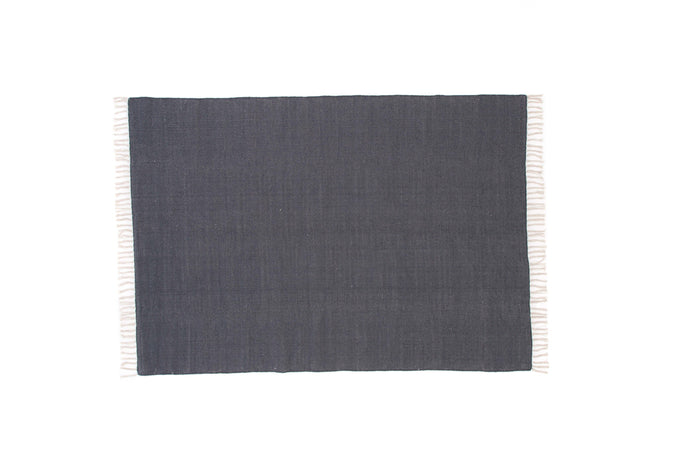 Fjôrd - Vloerkleed Donkergrijs - 170x240cm - Panipat